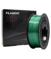 Filamento 3D PLA SILK - Diametro 1.75mm - Bobina 1kg - Color Verde