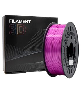 Filamento 3D PLA SILK - Diametro 1.75mm - Bobina 1kg - Color Rosa