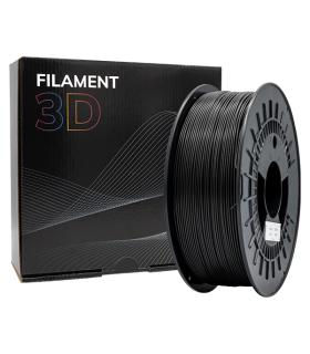 Filamento 3D PLA TOUGH - Diametro 1.75mm - Bobina 1kg - Color Negro