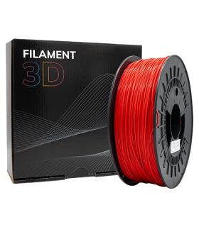 Filamento 3D PLA TOUGH - Diametro 1.75mm - Bobina 1kg - Color Rojo