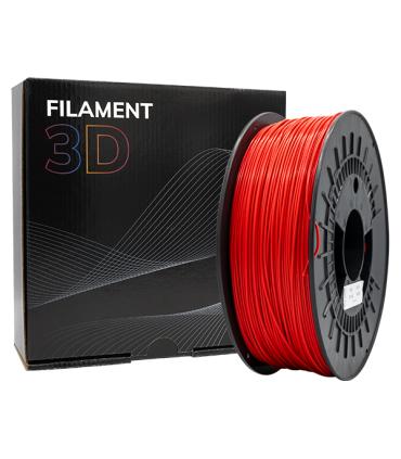 Filamento 3D PLA TOUGH - Diametro 1.75mm - Bobina 1kg - Color Rojo