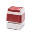 Brother PR4040R6P Pack de 6 Monturas de Sellos Originales - 40x40mm - Color Rojo