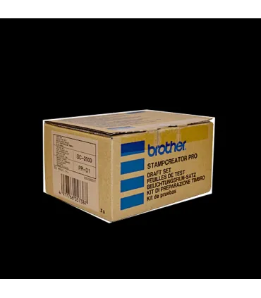 Brother PRD1 Kit de Impresion 150 Fotolitos, Cinta Termica y 9 Limpiadores