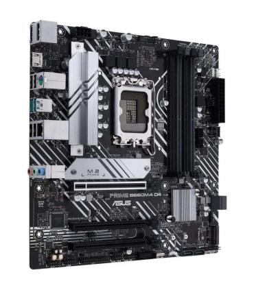 Asus Prime B660M-A D4-CSM Placa Base Intel 1700 4x DDR4 - HDMI, M.2, PCIe4.0, 4x Sata III, USB 3.2, ATX
