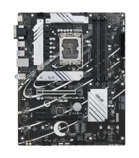 Asus Prime B760-Plus D4 Placa Base Intel 1700 DDR4 - HDMI, VGA, PCIe 5.0, M2, 4x Sata III, USB 2.0, 3.2, RJ-45, DisplayPort