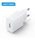 Vention Cargador de Pared USB-A 5W 1A PSD15-5W - Color Blanco - EU