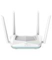 D-Link Eagle Pro AI AX1500 WiFi 6 Smart Router Doble Banda - Hasta 1200Mbps - 3 Puertos RJ45 10/100 Mbps - Control de Voz con Go