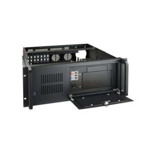 Tooq Caja ATX de 4U para Montaje en Rack de 19" - 9x HDD3,5 + 2x HDD5.25 - Ventilador 120mm + 2 Ventiladores 80mm - 2x USB 3.0..