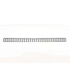 GBC Wirebind Encuadernacion de Alambre 9.5mm - A4 Negro (100) - Profesional Duradero Flexible - Color Negro