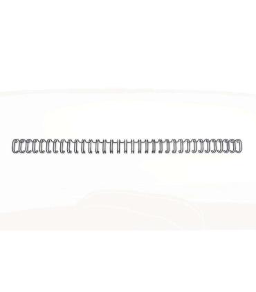 GBC Wirebind Encuadernacion de Alambre 9.5mm - A4 Negro (100) - Profesional Duradero Flexible - Color Negro