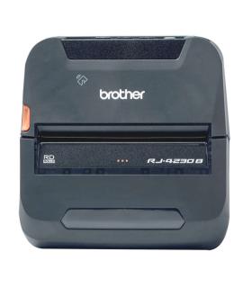 Brother RJ-4230B Impresora Termica Portatil de Etiquetas y Tickets Bluetooth, USB - Resolucion 203ppp - Velocidad 127mms - Color