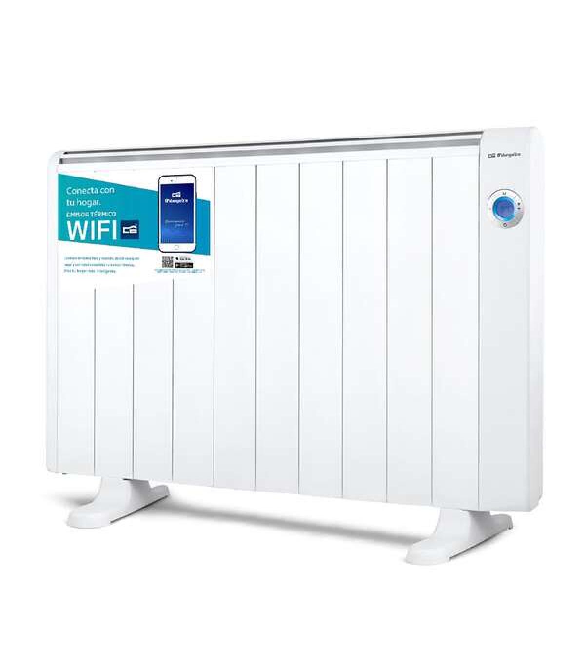 Orbegozo RRW-1800 Emisor Termico Wifi RealWarm Elements - Control por Voz con Google Assistant y Alexa - Programacion Diaria..