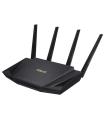 Asus RT-AX58U V2 Router AX 3000 WiFi 6 Dual Band - Velocidad Combinada de unos 3000Mbps - 4 Puertos RJ45 LAN, 1 Puerto RJ45 WAN 