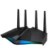 Asus RT-AX82U V2 Router Gaming AX5400 WiFi 6 Dual Band - Velocidad hasta 5400Mbps - 4 Puertos RJ45 LAN, 1 Puerto RJ45 WAN, 1 Pue