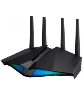 Asus RT-AX82U V2 Router Gaming AX5400 WiFi 6 Dual Band - Velocidad hasta 5400Mbps - 4 Puertos RJ45 LAN, 1 Puerto RJ45 WAN, 1 Pue