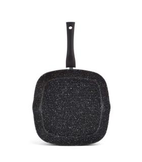 Orbegozo RUF 3528 Sarten de Aluminio Forjado - Cocina Sana y sin Grasas Añadidas - Superficie Antiadherente - Apto para Todo Tip