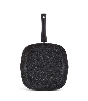 Orbegozo RUF 3528 Sarten de Aluminio Forjado - Cocina Sana y sin Grasas Añadidas - Superficie Antiadherente - Apto para Todo Tip