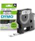 Dymo D1 45013 Cinta de Etiquetas Original para Rotuladora - Texto negro sobre fondo blanco - Ancho 12mm x 7 metros - S0720530