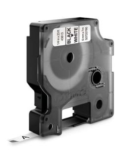 Dymo D1 Cinta de Etiquetas Original para Rotuladora - Texto negro sobre fondo blanco - Ancho 6mm x 7 metros - S0720780