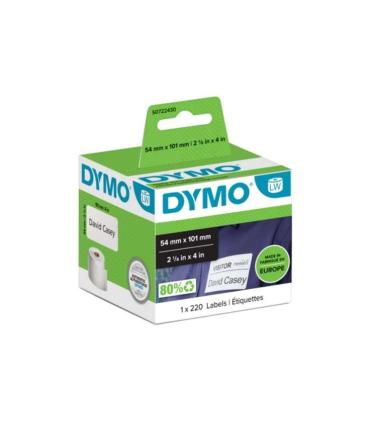 Dymo LW 99014 Etiquetas Originales de Envios Autoadhesivas - 101x54mm - 220 Unidades - S0722430