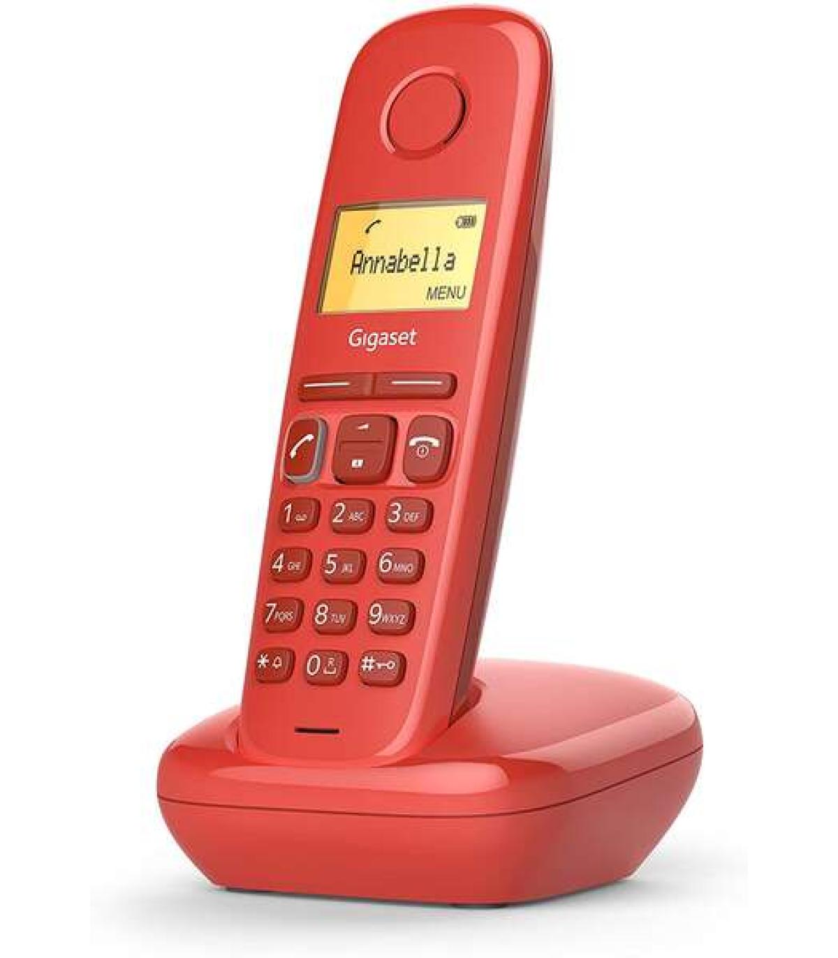 Gigaset A170 Telefono Inalambrico Dect con Identificador de Llamadas - Bloqueo de Teclado - Control de Volumen