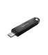 Sandisk Ultra Memoria USB-C 3.1 Gen1 256GB 150MB/s - Color Negro (Pendrive