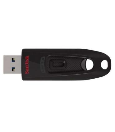 Sandisk Cruzer Ultra Memoria USB 3.0 128GB - Hasta 80MB/s de Transferencia - Color Negro (Pendrive