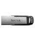 Sandisk Ultra Flair Memoria USB 3.0 64GB - Sin Tapa - Color Acero/Negro (Pendrive