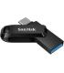 Sandisk Ultra Dual Drive Go Memoria USB-C y USB-A 128GB - Hasta 150MB/s de Lectura - Color Negro (Pendrive