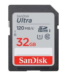 Sandisk Ultra Tarjeta SDHC 32GB UHS-I Clase 10 120MB/s
