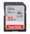 Sandisk Ultra Tarjeta SDHC 32GB UHS-I Clase 10 120MB/s