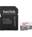 Sandisk Ultra Tarjeta Micro SDXC 128GB UHS-I U1 Clase 10 100MB/s + Adaptador SD