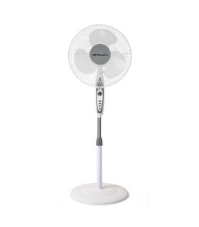 Orbegozo SF 0147 Ventilador de Pie - Potente Ventilacion de 3 Velocidades - Cabezal Oscilante y Multiorientable - Silencioso..
