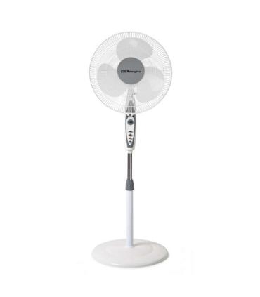 Orbegozo SF 0147 Ventilador de Pie - Potente Ventilacion de 3 Velocidades - Cabezal Oscilante y Multiorientable - Silencioso..