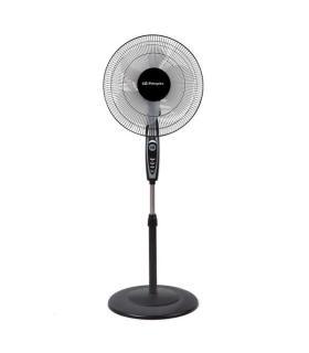 Orbegozo SF 0148 Ventilador de Pie - Base Estable - Portatil y Seguro - 3 Velocidades de Ventilacion - Cabezal Oscilante - Poten