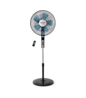 Orbegozo SF 0640 Ventilador de Pie con Mando a Distancia - Potente Motor de 65W - Temporizador de hasta 7.5H - Oscilacion Automa