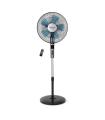 Orbegozo SF 0640 Ventilador de Pie con Mando a Distancia - Potente Motor de 65W - Temporizador de hasta 7.5H - Oscilacion Automa
