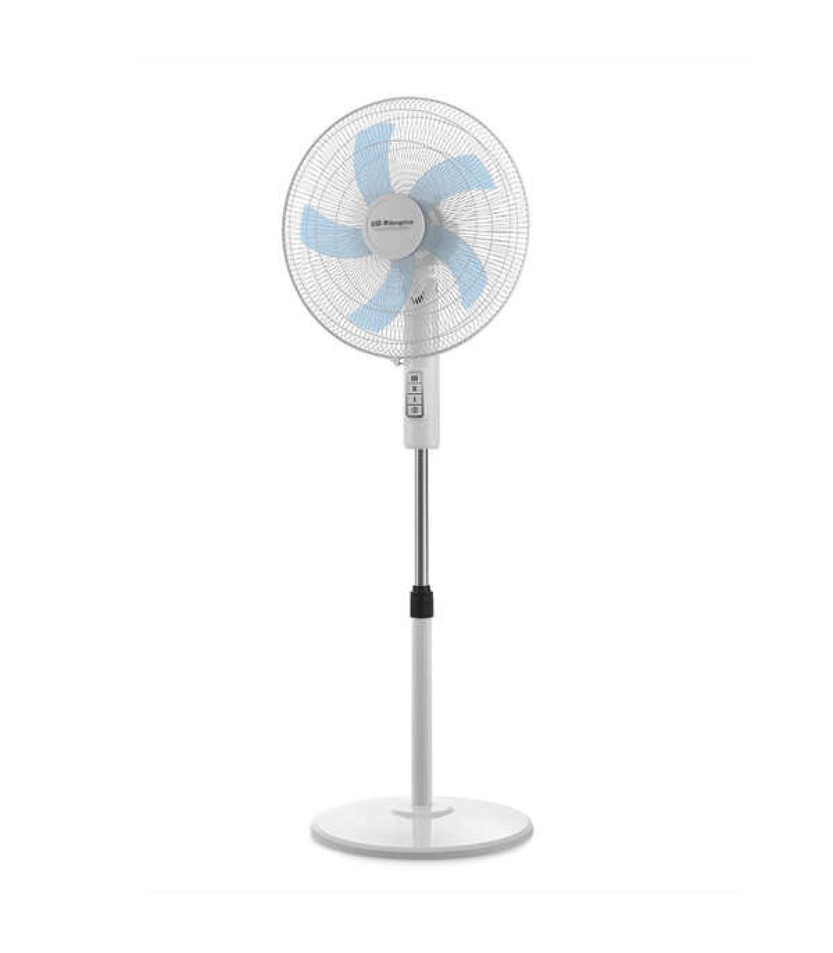 Orbegozo SF 1040 Ventilador de Pie - Potente Rendimiento con 3 Velocidades de Ventilacion - Cabezal Oscilante Multiorientable ..