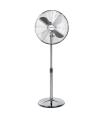 Orbegozo SF 3345 Ventilador de Pie Clasico - Potente y Economico - 3 Velocidades de Ventilacion - Altura Regulable - Diseño Crom