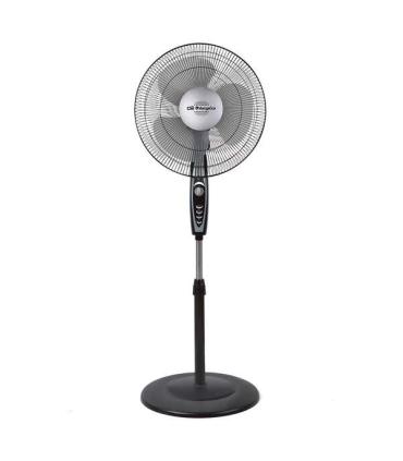 Orbegozo SF 3347 Ventilador de Pie Potente y Eficiente - Amplia Superficie de Ventilacion - Cabezal Multiorientable - Temporizad
