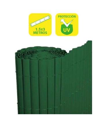 SunGarden Cañizo Plastico Doble Cara 1.5x3m - Color Verde