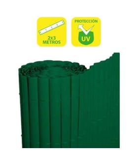 SunGarden Cañizo Plastico Doble Cara 2x3m - Color Verde