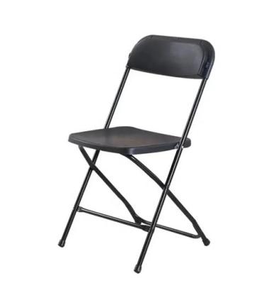 Sungarden Silla Resina Plegable 80x50x45cm - Color Negro