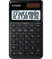 Casio SL-1000SC Calculadora de Bolsillo - Pantalla Extragrande de 10 Digitos - Alimentacion Solar y Pilas - Color Negro
