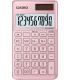 Casio SL-1000SC Calculadora de Bolsillo - Pantalla Extragrande de 10 Digitos - Alimentacion Solar y Pilas - Color Rosa