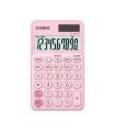 Casio SL-310UC Calculadora de Bolsillo - Calculo de Impuestos - Pantalla LCD de 10 Digitos - Solar y Pilas - Color Rosa