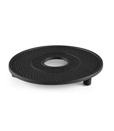 Orbegozo Tetera Tetsubin Soporte - Soporte de Hierro Fundido para Teteras Tetsubin - Diseño Tradicional Japones - Protege Superf