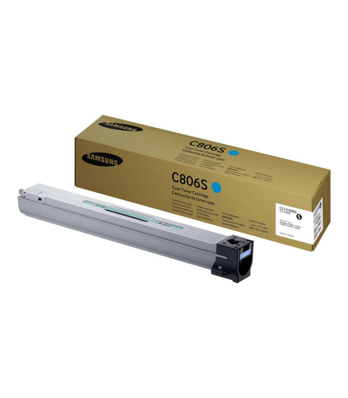 Samsung CLT-C806S Cyan Cartucho de Toner Original - SS553A
