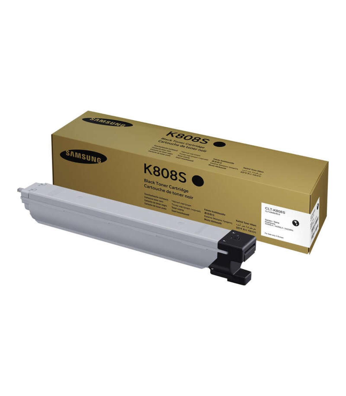 Samsung CLT-K808S Negro Cartucho de Toner Original - SS600A