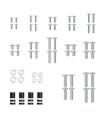 Tooq Pack de Tornilleria para Montaje Universal de Pantallas